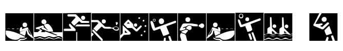 Olympicons 2 Font Image