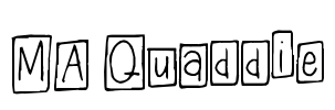 MA Quaddie Font Image