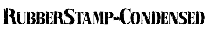 RubberStamp-Condensed