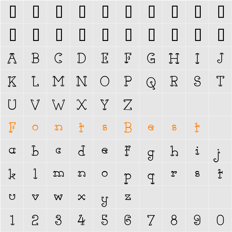 Horns of Dilemma Character Map