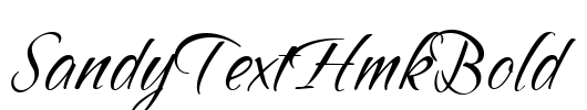 SandyTextHmkBold