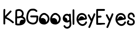 KBGoogleyEyes Font Image