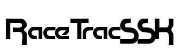 RaceTracSSK Font Image