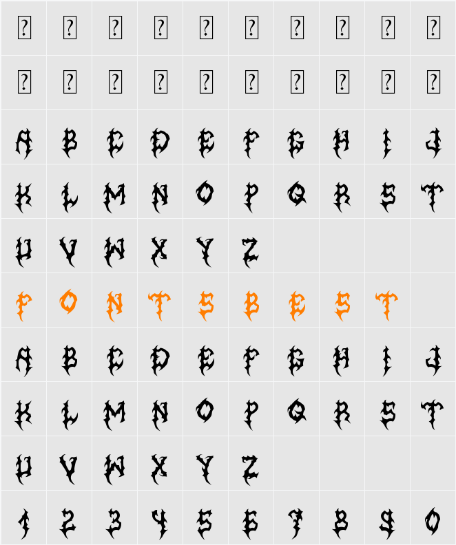 MB-Graveyard_Designs Character Map