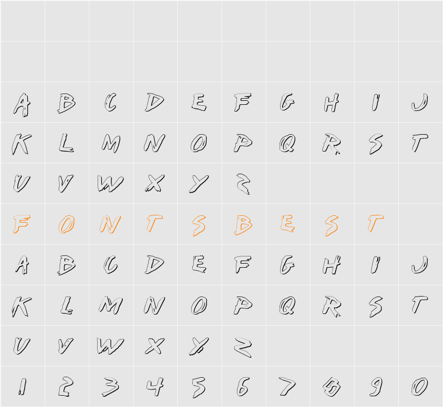 I Want My TTR! (Shadow) Character Map