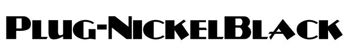 Plug-NickelBlack