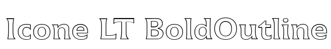 Icone LT BoldOutline