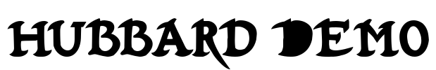 Hubbard Demo