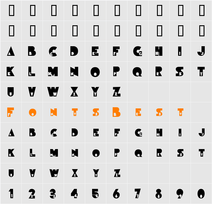 Privacy Character Map
