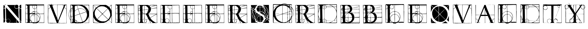 NeudoerfferScribbleQuality Font Image