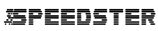 Speedster Font Image