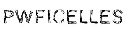 PWFicelles Font Image