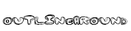 OutlineAround Font Image