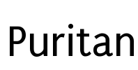 Puritan Font Image