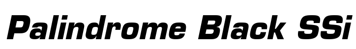 Palindrome Black SSi