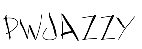 PWJazzy Font Image