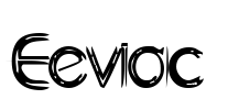 Eeviac Font Image
