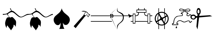 MMDrawings Font Image