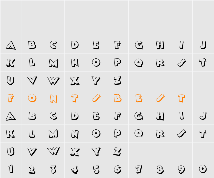 Kobalt Character Map