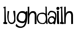 lughdailh Font Image