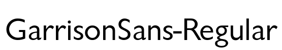 GarrisonSans-Regular