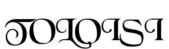 TOLOISI Font Image