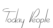 Today People Font Image