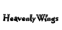 HeavenlyWings Font Image