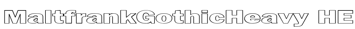 MaltfrankGothicHeavy HE