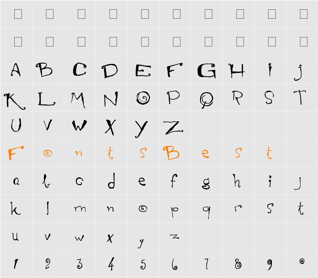 Mariana Peluso Character Map
