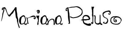 Mariana Peluso Font Image