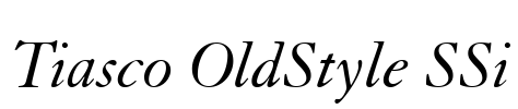 Tiasco OldStyle SSi