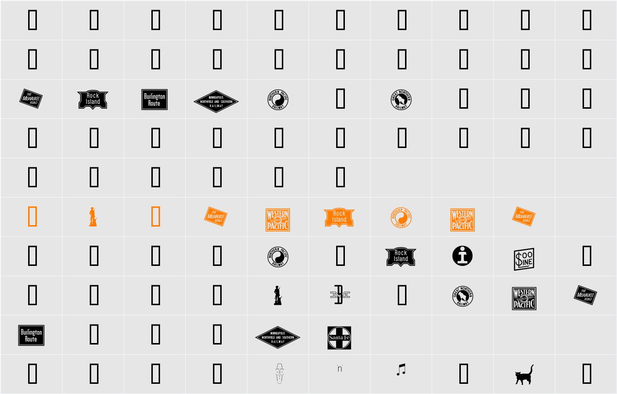 RRHeralds Character Map