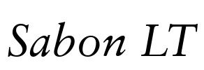 Sabon LT