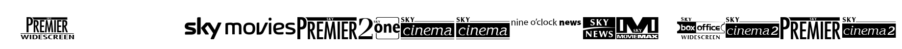 Sky 1998 Channel Logos