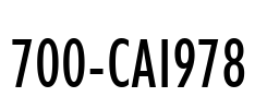 700-CAI978