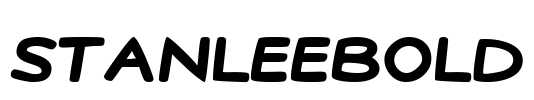 StanLeeBold Font Image