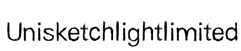 Unisketchlightlimited Font Image