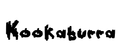 Kookaburra Font Image