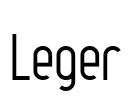 Leger Font Image