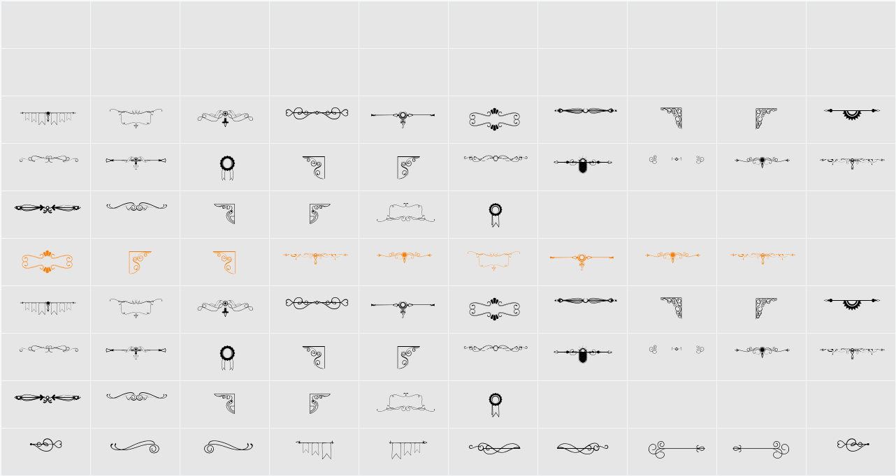Honey Moon Character Map