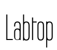 Labtop Font Image