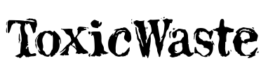 ToxicWaste Font Image