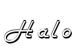 Halo Font Image