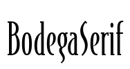 BodegaSerif Font Image