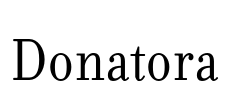 Donatora Font Image