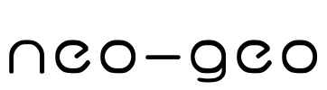 neo-geo Font Image
