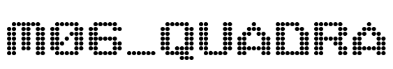 M06_QUADRA Font Image