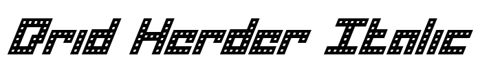 Drid Herder Italic