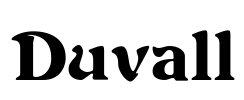 Duvall Font Image